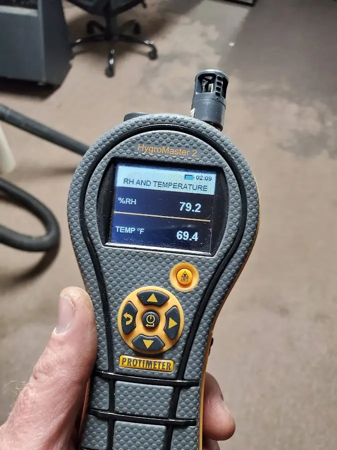 Moisture meter humidity assessment for Fire & Smoke Damage Restoration in Hope